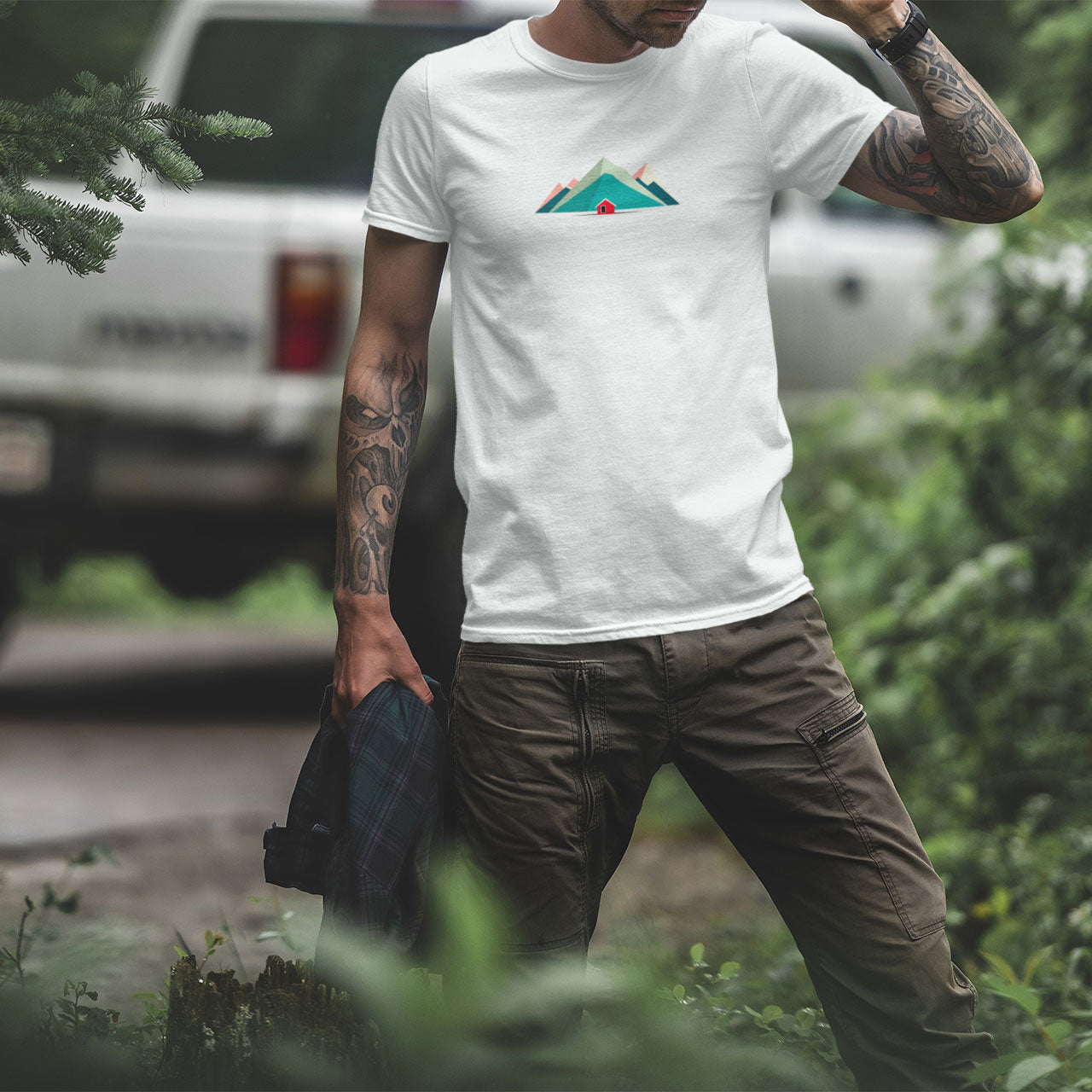 Peaceful Retreat Hiking T-Shirt