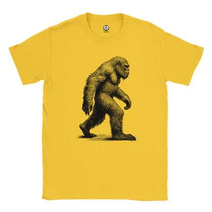 Bigfoot Sketch Hiking T-Shirt