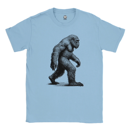 Bigfoot Sketch Hiking T-Shirt