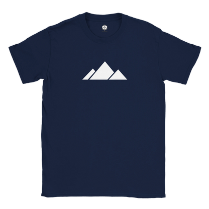 Mountain White Hiking T-Shirt