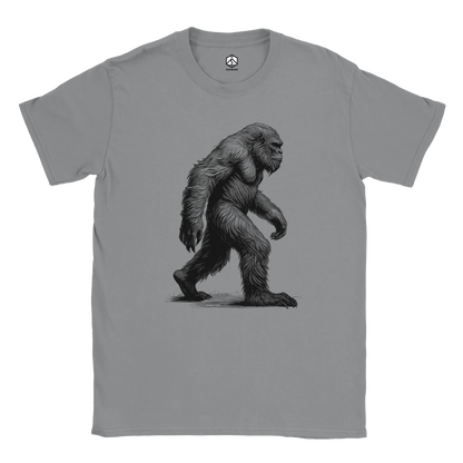 Bigfoot Sketch Hiking T-Shirt