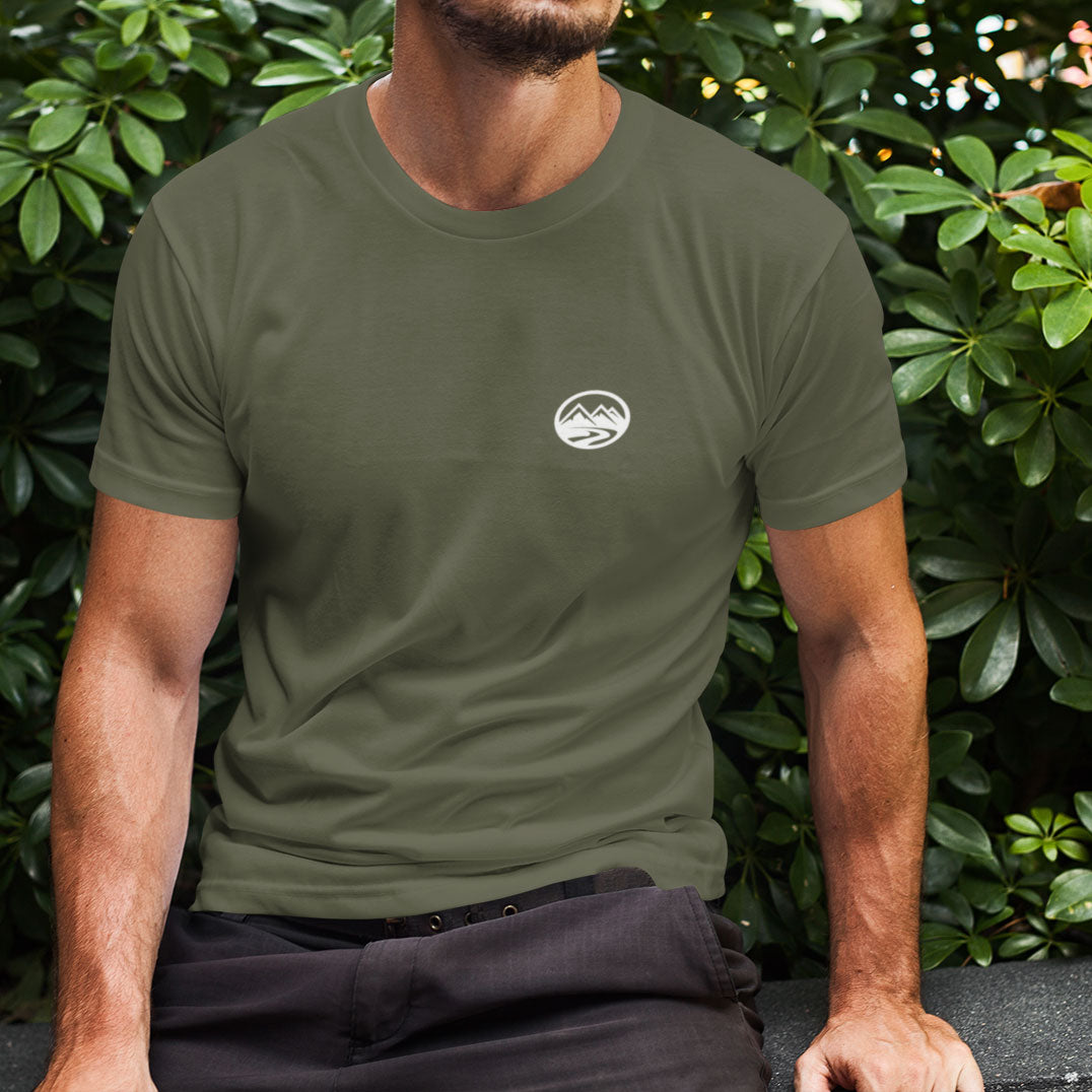 Mountain Glacier Hiking T-Shirt