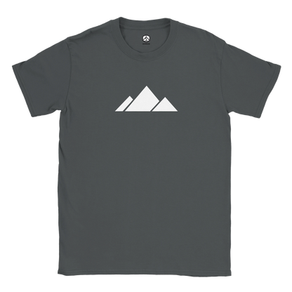 Mountain White Hiking T-Shirt