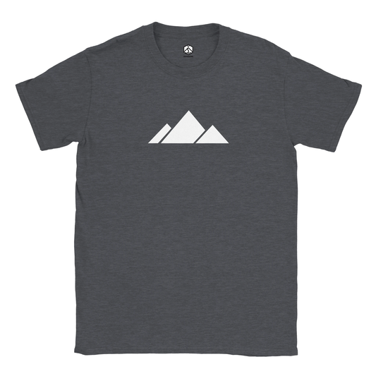 Mountain White Breathable T-Shirt